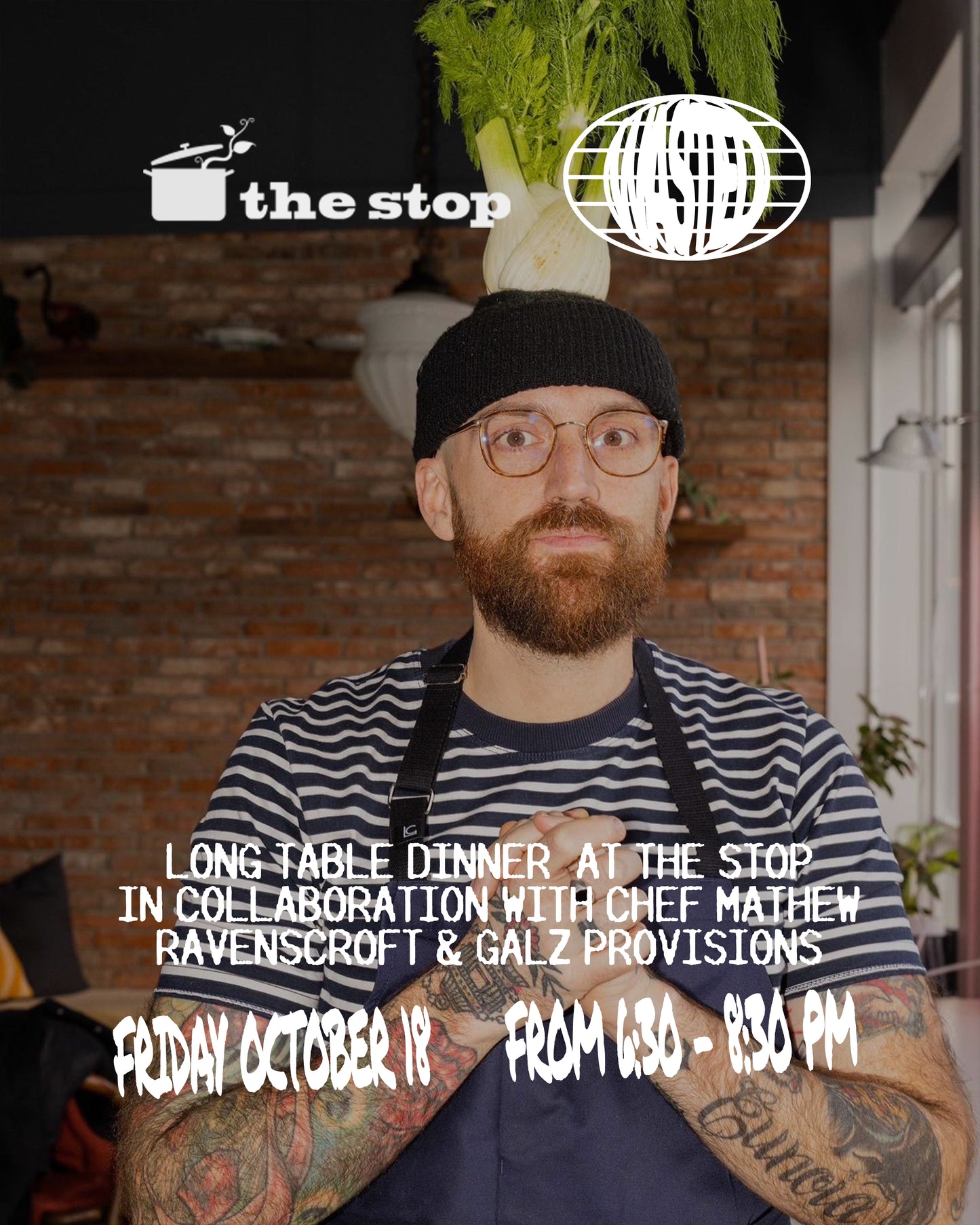 Eat Wasted Long Table Dinner at The Stop Green Barn