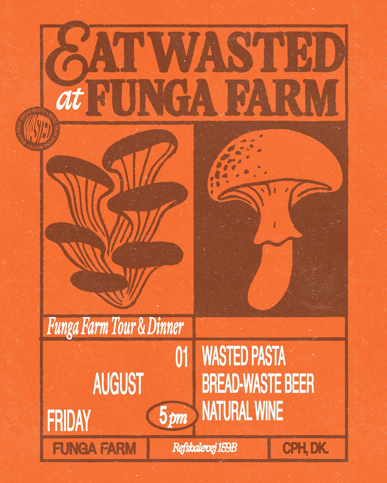 Eat Wasted at Funga Farm