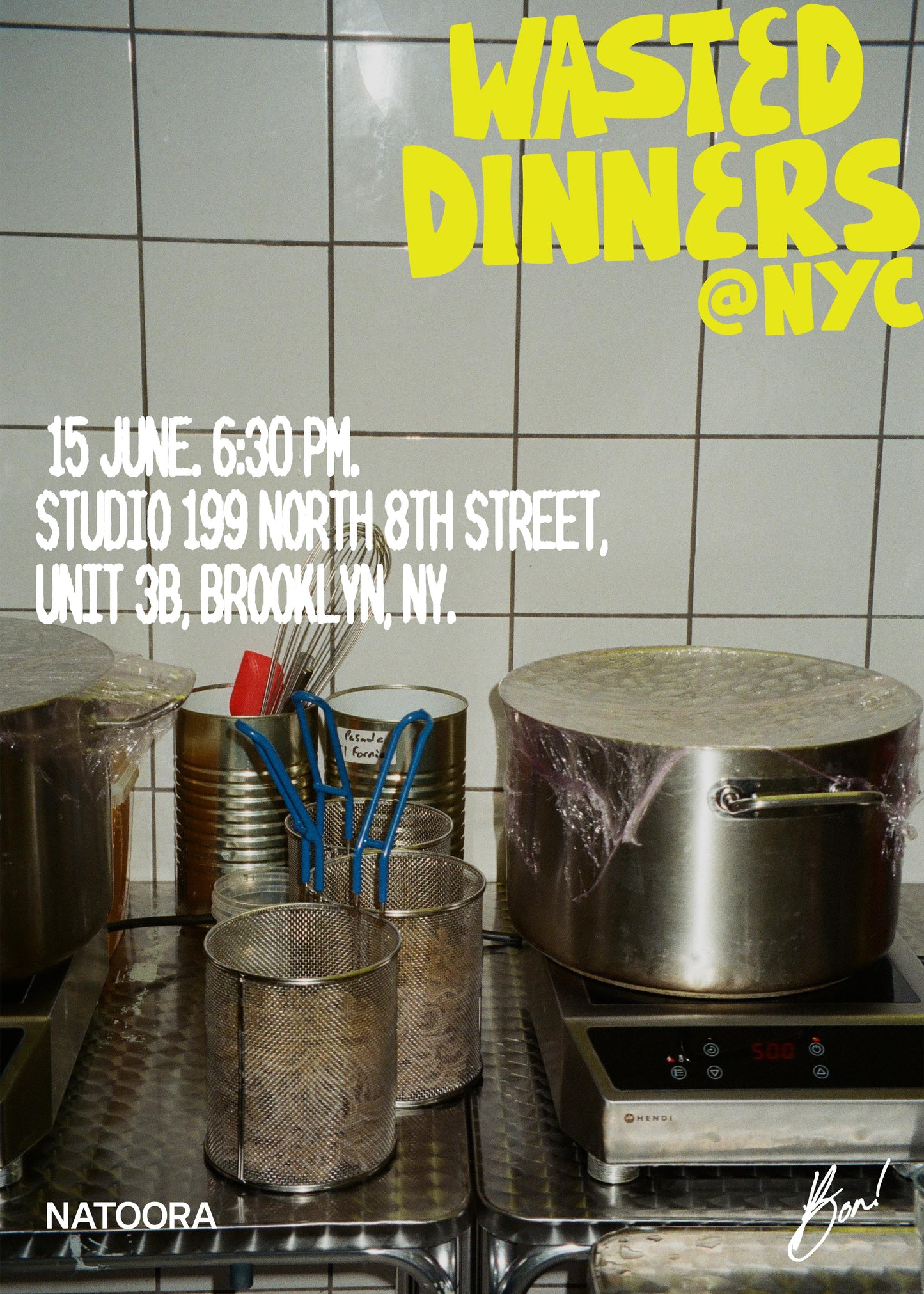 Wasted Community Dinner @ NYC (June 15th)