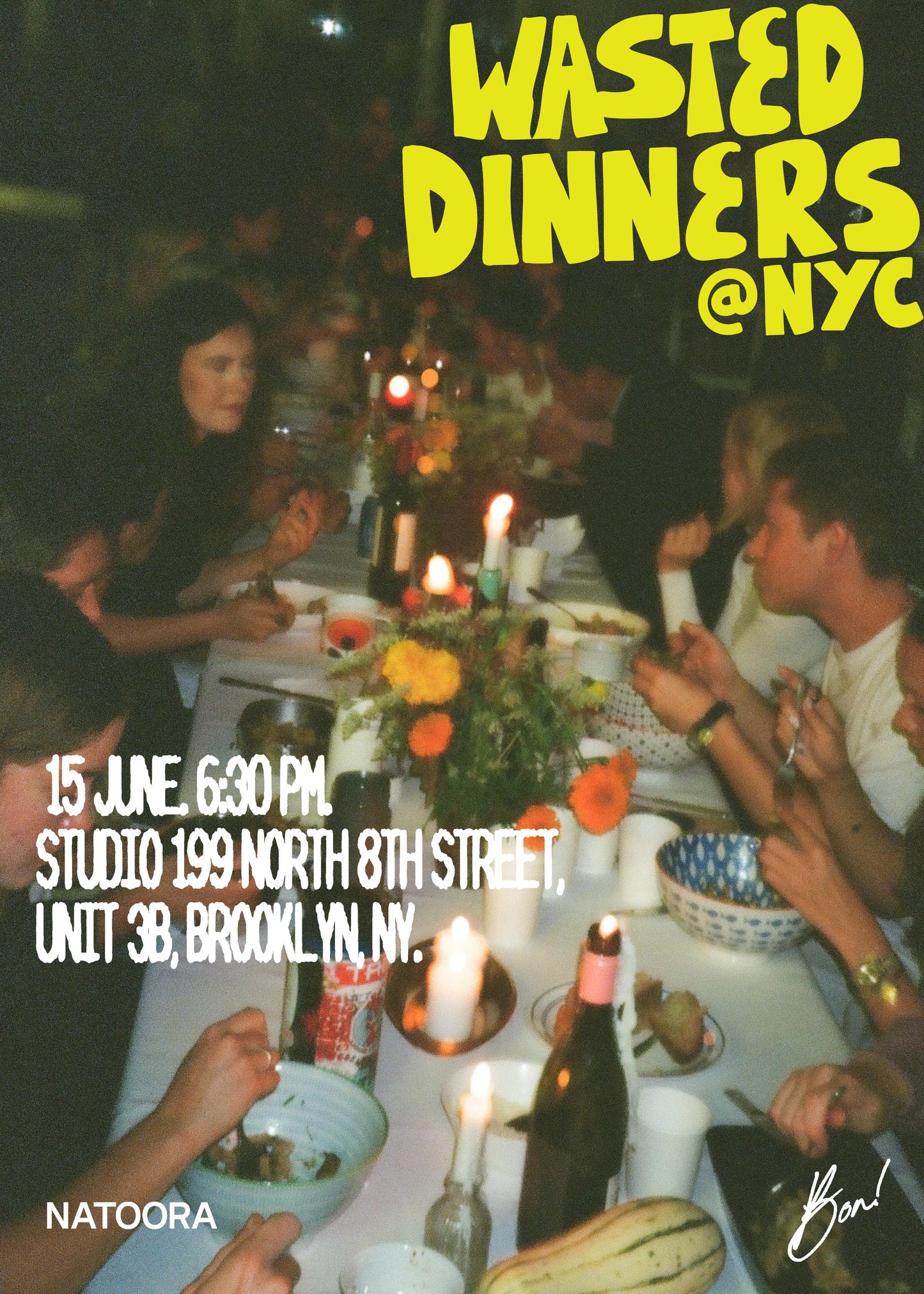 Wasted Community Dinner @ NYC (June 15th)